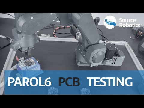 PAROL6 robotic arm 3D printed - PCB testing