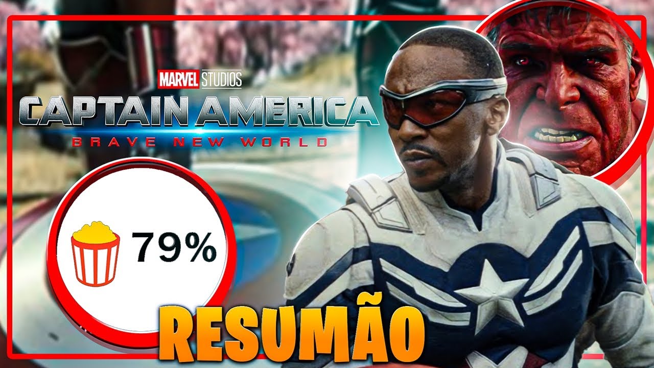 Capitão América 4 KKKKKKKK: A História em 1 Vídeo!