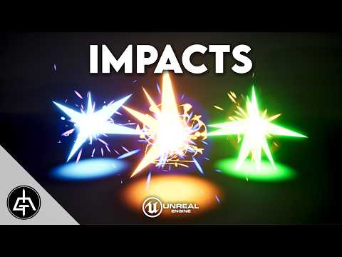 Unreal Engine 5 - Hits and Impacts Effects - Niagara Tutorial