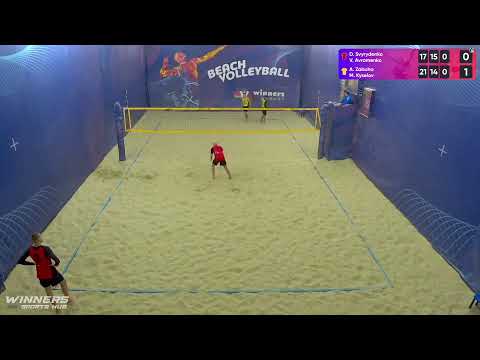 12:50 D. Svyrydenko / V. Avramenko - A. Zabuha / M. Kyselov 02.01.2023 | Winners Beach Volleyball