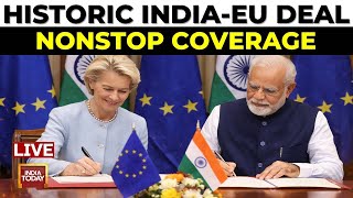 India-EU Trade Agreement  PC LIVE: PM Modi Co-Chairs 16th India-EU Trade Summit | India Trade Deal