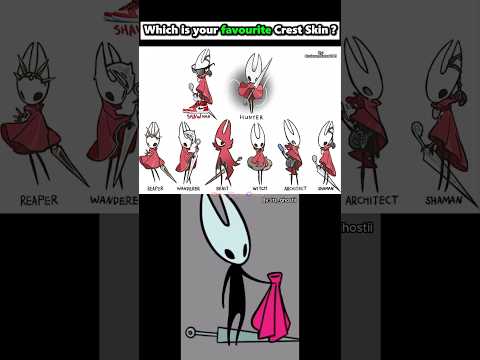 “If team cherry gave us Crest Skins” - HollowKnight Silksong