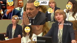 Johnny Depp's lawyer is on fire at the court 🔥😠😂 #shorts #court #AmberHeard #johnnydepp #lol #funny