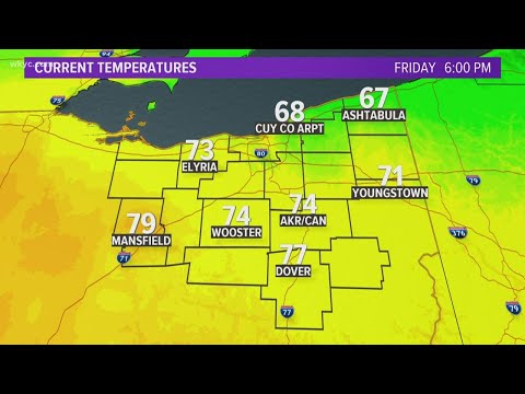 6 p.m. weather forecast for June 12, 2020