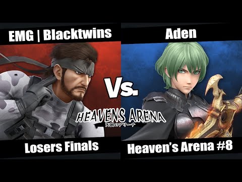 Heaven's Arena #8 Losers Finals - EMG | Blacktwins (Snake) vs Aden (Byleth)