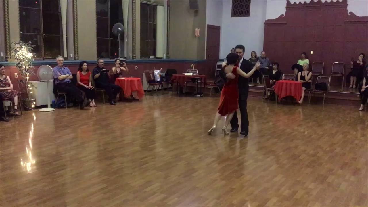 Gustavo Benzecry Saba & María Olivera: Tango en "Milonga Época, Oakland, CA