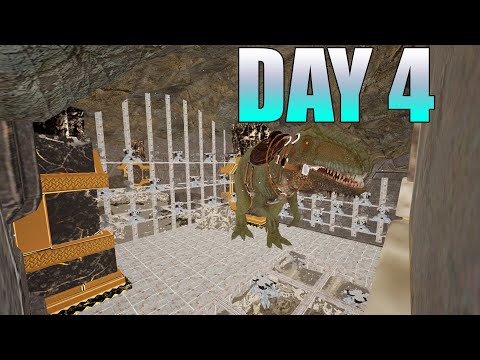 I Defended Our Unraidable LABYRINTH Cave Day 2 of Wipe! | Ark PvP