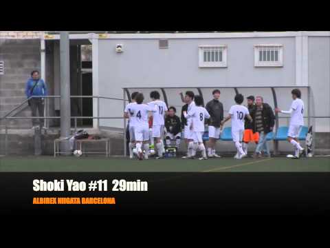 GOL ALBIREX NIIGATA BARCELONA VS Mercat Nou Magoria,SE J23