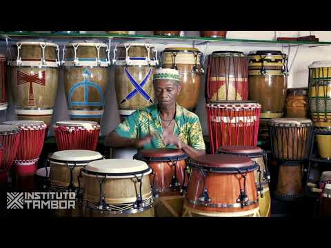 Aula grátis de ritmos Afro-Cubanos na conga com mestre Caçapava