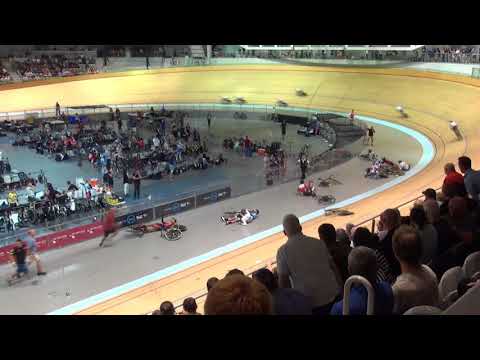 Men's Austral 2017 Finals Massive Crash slowmo