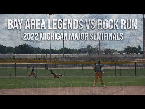 Bay Area vs Rock Run - 2022 Michigan Major semifinal condensed game!