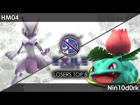 Project M: RVM | HM04 (Mewtwo) V Nin10d0rk (Ivysaur) - Exile 70 Tournament SSBPM