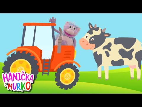 AUTÁ V PRÁCI | 1 hodina rozprávok pre deti | traktor, smetiari, hasiči, bager | Hanička a Murko CARS