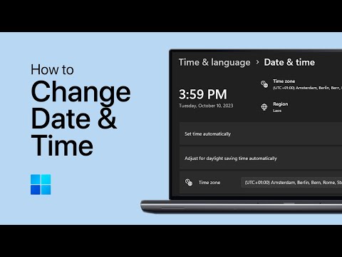How To Change Date and Time in Windows 11 - Guide