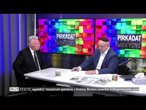 „A lelkek is sérülnek”- Jakab István, az országgyűlés alelnöke, a MAGOSZ elnöke a Heti TV Pirkadat című műsorában...