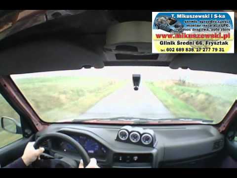 KJS Rajd Lubenia 15.04.2012 Rafał Czajka / Marcin Opora ONBOARD Peugeot 106 OS Sucha