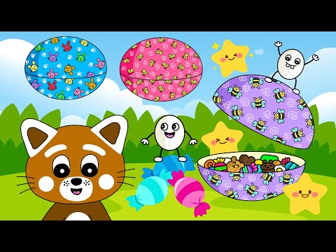 Pukkins påsk - Lek och lär dig färger - Lek med oss