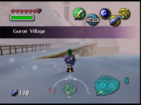 Majoras Mask - How To Get To Goron Village