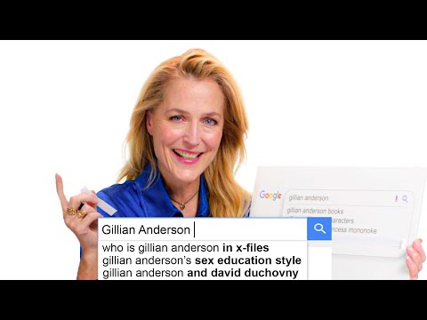 Gillian Anderson Answers The Web's Most Searched Questions | WIRED