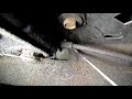 Opening Hood With Broken Release Cable