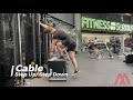 Cable Step Ups Step Downs Exercise Demo