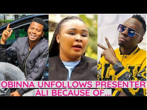 COMEDIAN OGA OBINNA UNFOLLOWS PRESENTER ALI ON INSTAGRAM BECAUSE OF INTERVIEWING HIS BABY MAMA 😳😳