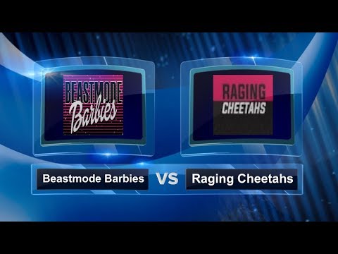 Beastmode Barbies vs Raging Cheetahs - Quarter Finals - Women’s Palm Beach Kickball Open #PBKO2018