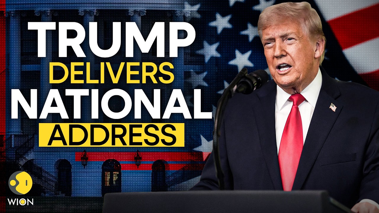 Trump Speech LIVE: US President Donald Trump Set To Deliver Election-Focused National Address | WION