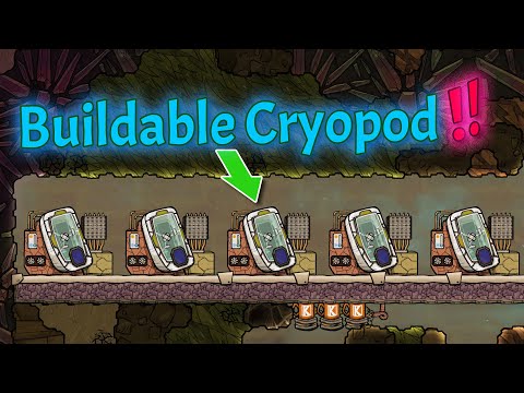 Mini Mod Monday 23 - Buildable Cryopod - Oxygen not included