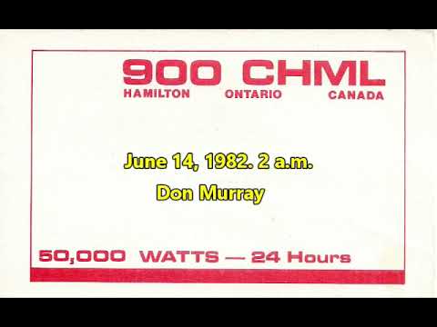 900 CHML Hamilton, Ontario overnight 1982 DX