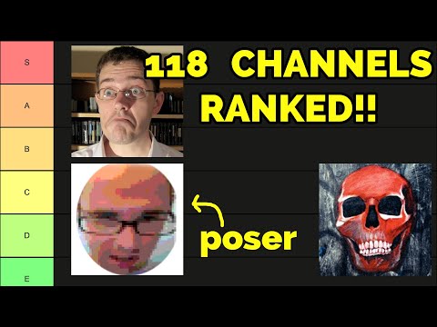 THE ULTIMATE RETRO GAME YOUTUBER TIER LIST