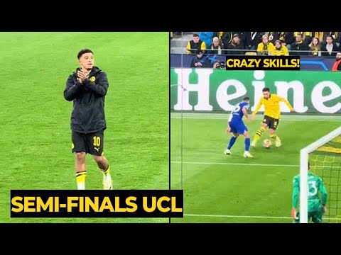 United fan congratulated JADON SANCHO for reaching semi-finals UCL | Manchester United News