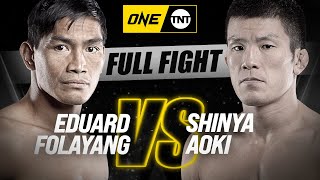 Eduard Folayang vs. Shinya Aoki III | ONE Championship Full Fight