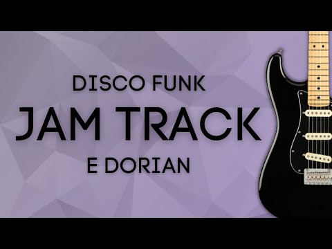 Disco Funk Backing Track in E Dorian