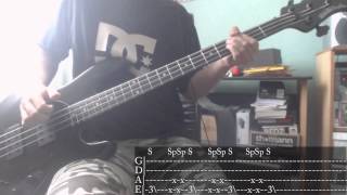 Maximum The Hormone - Buiikikaesu [Bass Cover + Tab]