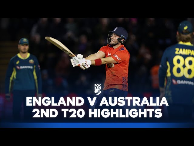 England v Australia – 2nd T20 Full Match Highlights I 14/09/24 I Fox Cricket