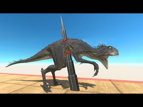 Avoid Giant Spike or Evolve Through Evolution Gate - Animal Revolt Battle Simulator