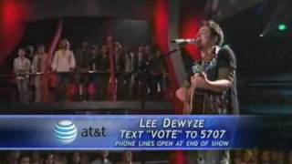 Lee Dewyze - Chasing Cars - American Idol Performance