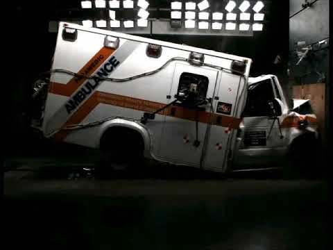 Ambulance Crash Test 2 - Exterior View