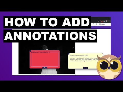 How to add sticky notes/annotate to any website