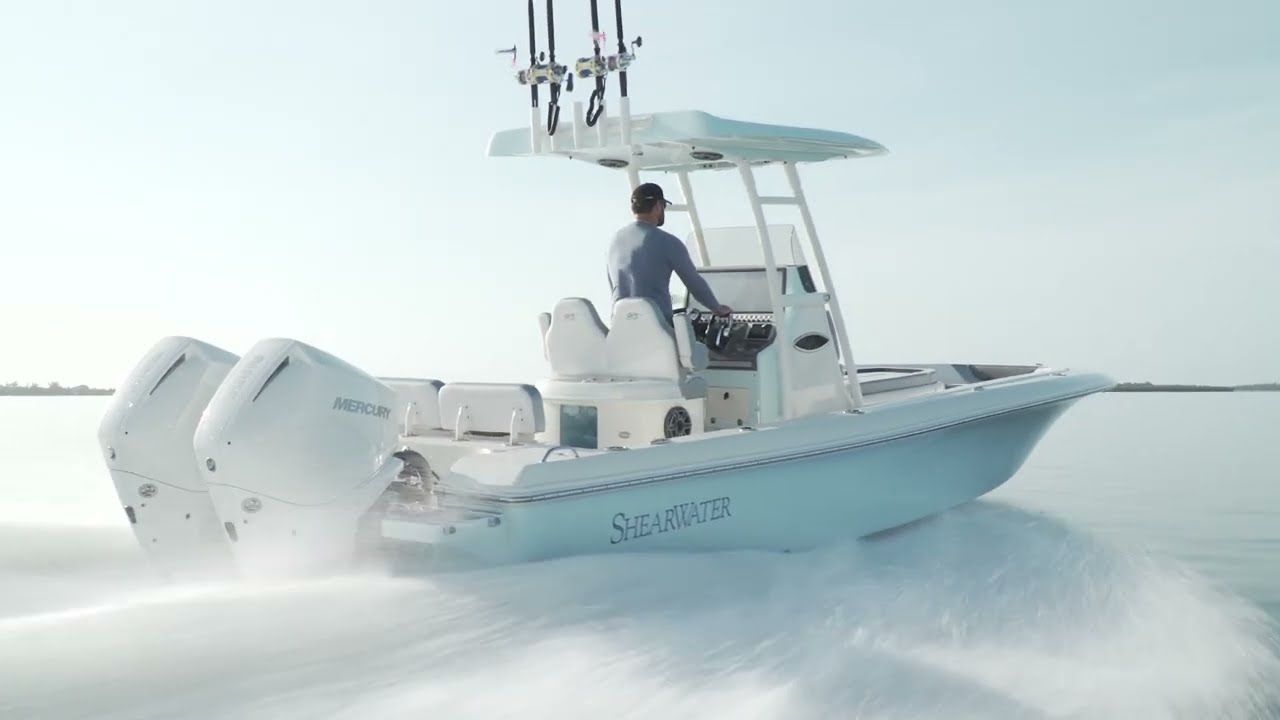 Shearwater 270 SS Open Carolina - Twin Mercury 225s