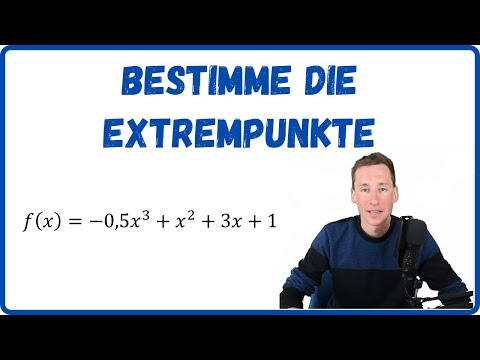 Extrempunkte berechnen (Analysis, ganzrationale Funktionen)