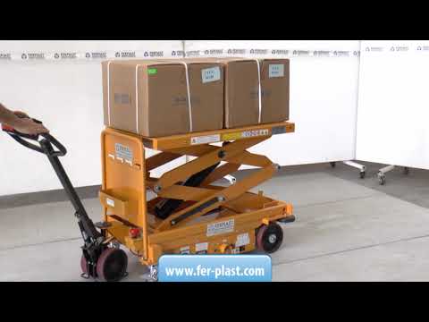 Battery wheeled platform FP SPA 800 DE - Ferplast