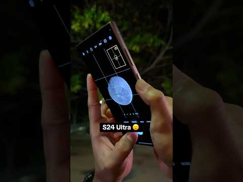 iPhone 16 Pro Max vs Galaxy S24 Ultra - Moon zoom test 📸 🌙