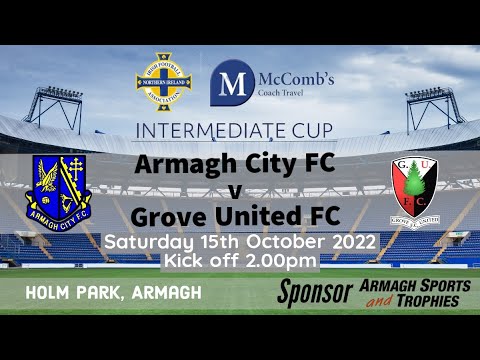 Armagh City FC v Grove United FC