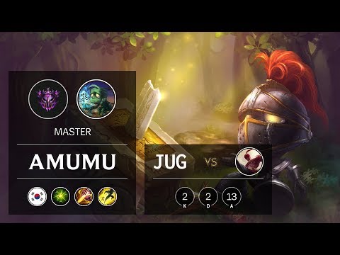Amumu Jungle vs Lee Sin - KR Master Patch 9.16