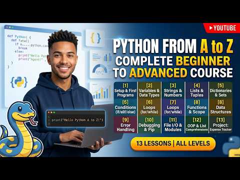 Python Tutorial For Beginners 2026 Lesson 12 Object Oriented Programming Classes Inheritance