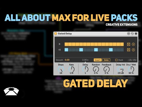 All About Max for Live Packs - Gated Delay | Creative Extensions