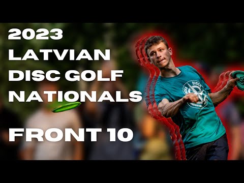 Latvijas Čempionāts Disku Golfā 2023 Pauku Priedes | MPO | Front 10  | Lead Card