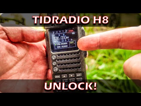 TIDRADIO H8 Unlock / Frequenzerweiterung! #TIDRADIO #H8 #tidradioh8
